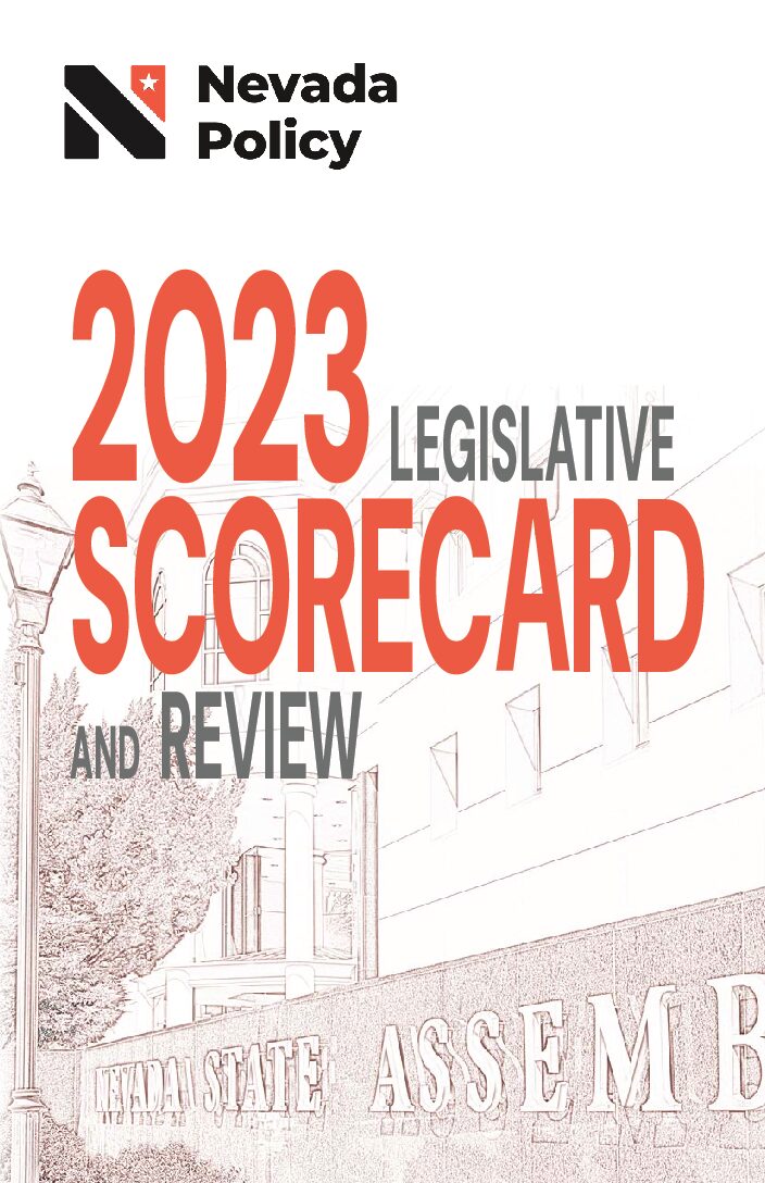 2023 Nevada Policy Legislative Scorecard pdf